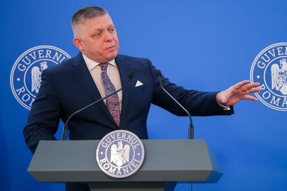 Slovenský premiér Robert Fico v Rumunsku