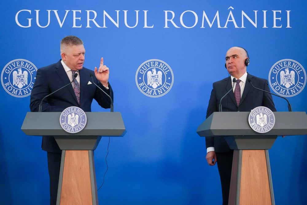 Slovenský premiér Robert Fico v Rumunsku