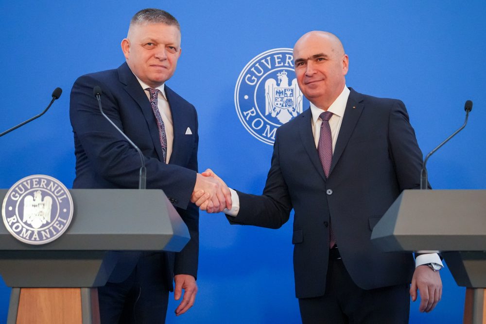 Slovenský premiér Robert Fico v Rumunsku