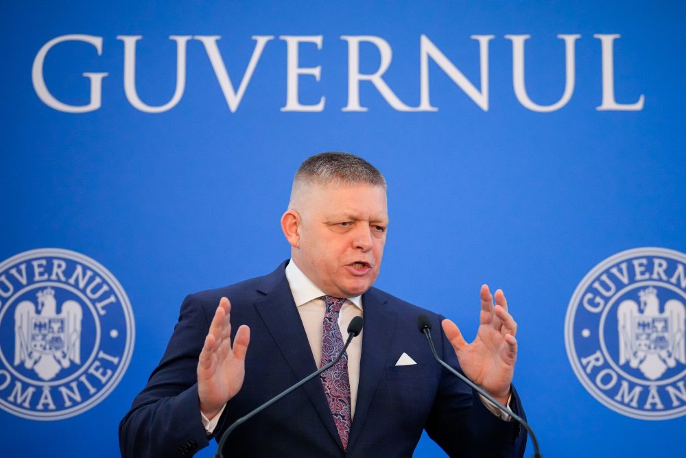 Slovenský premiér Robert Fico v Rumunsku