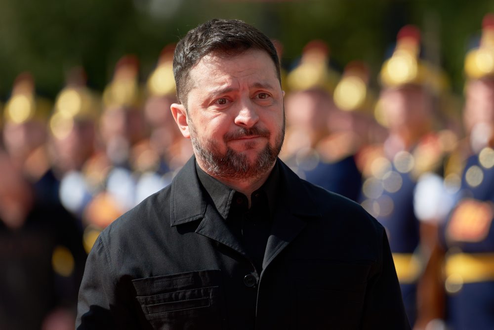 Návšteva ukrajinského prezidenta Volodymyra Zelenského v Rumunsku