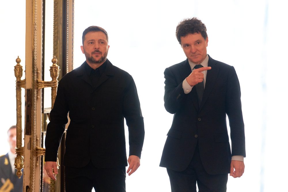 Návšteva ukrajinského prezidenta Volodymyra Zelenského v Rumunsku