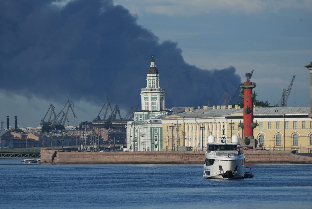 Ukrajina vyslala drony na Petrohrad, kde sa začína ekonomické fórum
