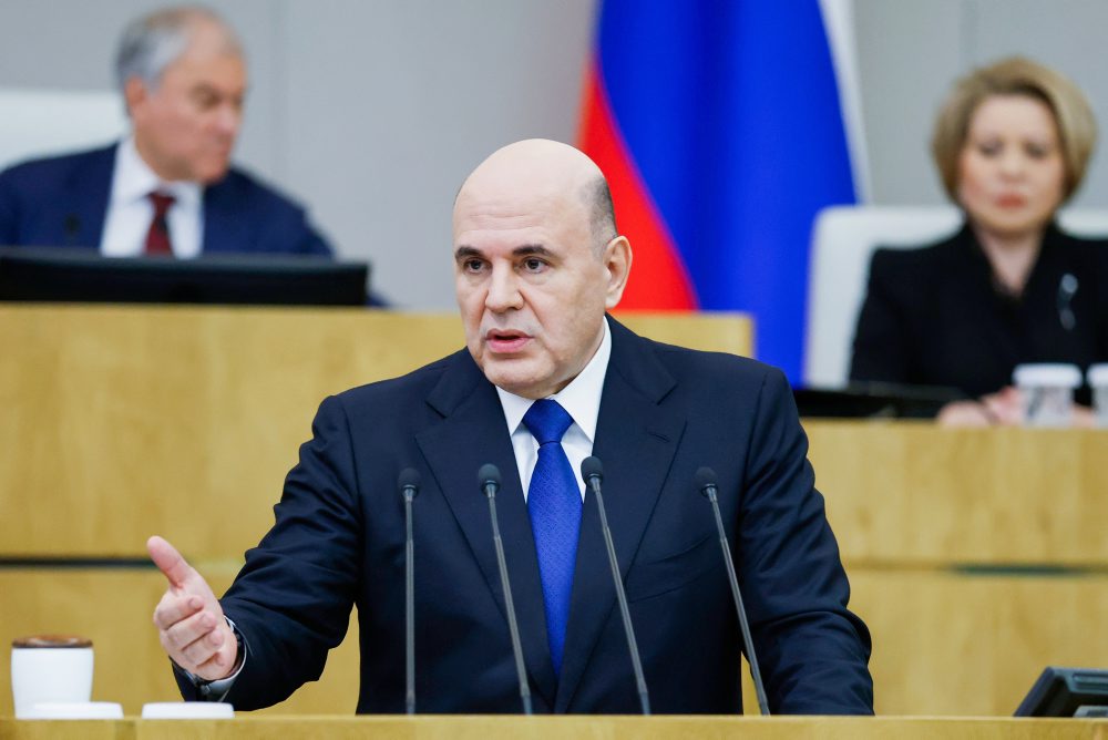 Ruský premiér Michail Mišustin vystúpil s prejavom v Štátnej dume, dolnej komore parlamentu