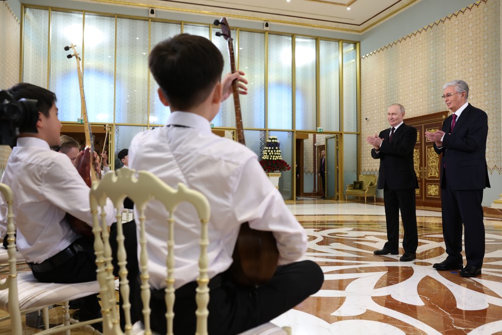 Ruský prezident Vladimir Putin pricestoval na trojdňovú návštevu Kazachstanu