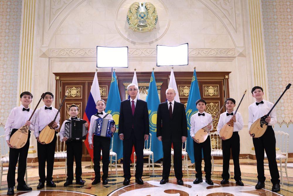 Ruský prezident Vladimir Putin pricestoval na trojdňovú návštevu Kazachstanu