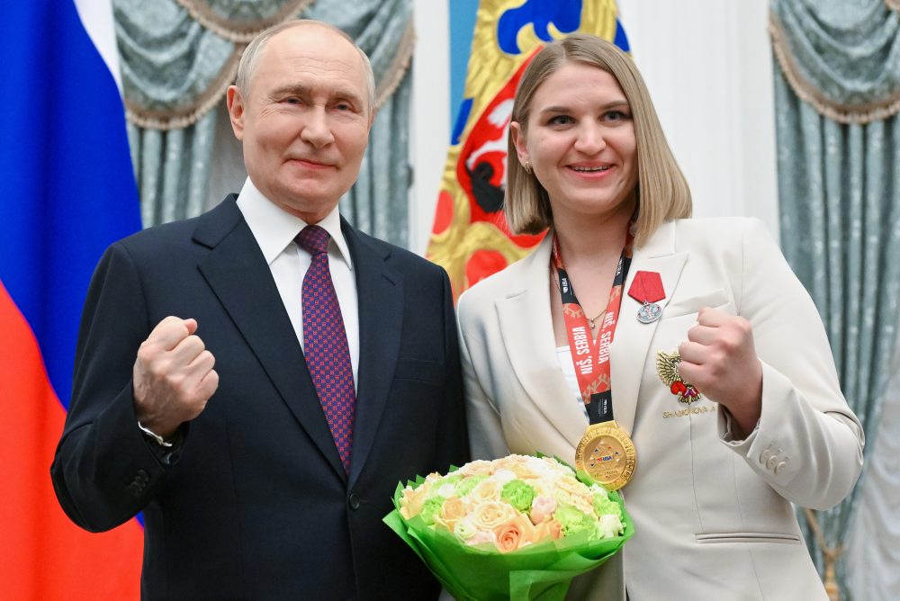 Vladimir Putin sa stretol v Kremli s ruskými svetovými šampiónmi v boxe 