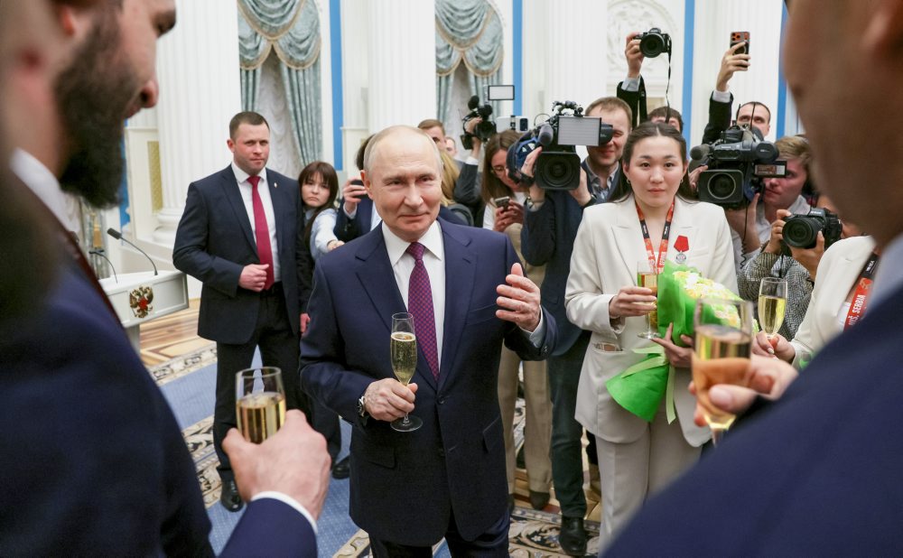 Vladimir Putin sa stretol v Kremli s ruskými svetovými šampiónmi a reprezentantmi v boxe 