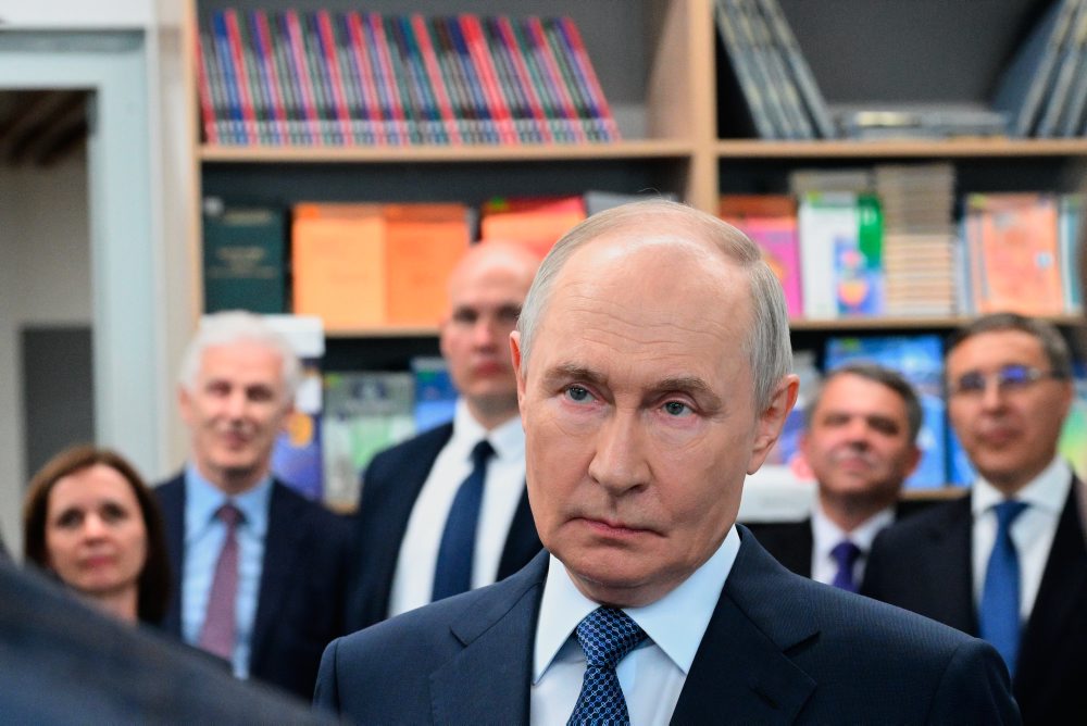 Vladimir Putin pricestoval na návštevu Novosibirska