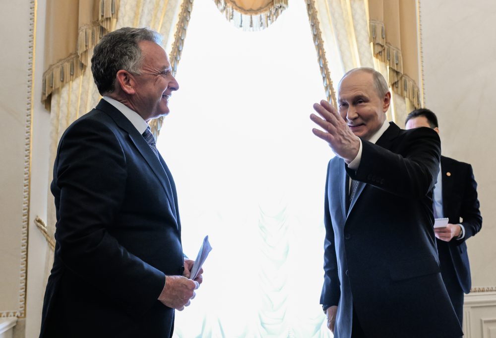 Trumpov vyslanec Steve Witkoff je v Rusku, Putin ho prijal v Petrohrade