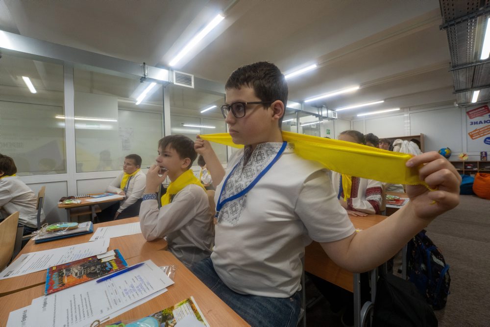 Vyučovanie počas vojny na Ukrajine 