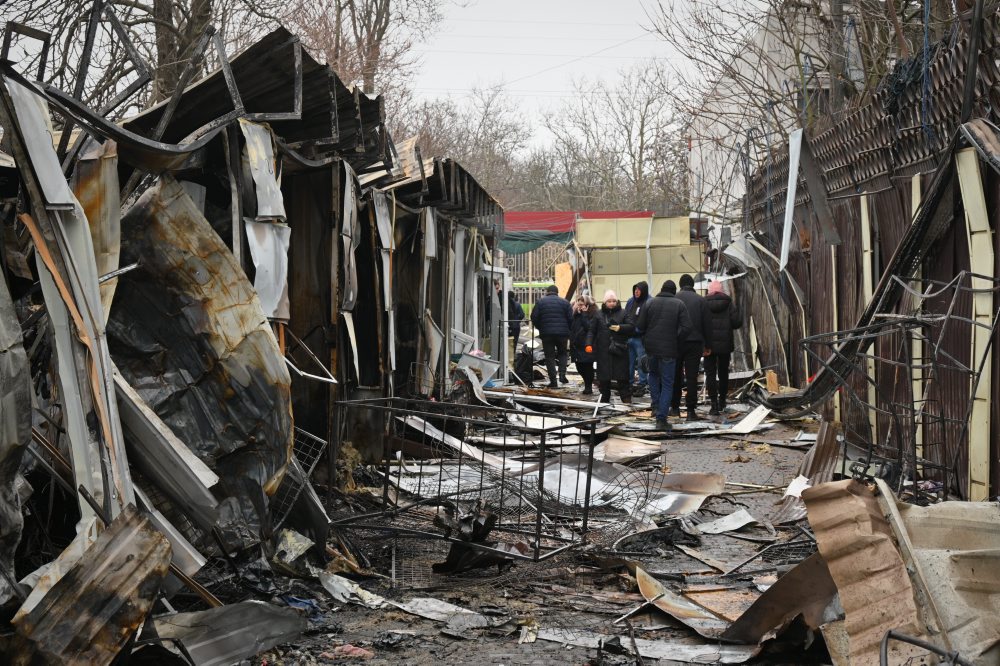 Útok ruskej armády na juhoukrajinské prístavné mesto Odesa