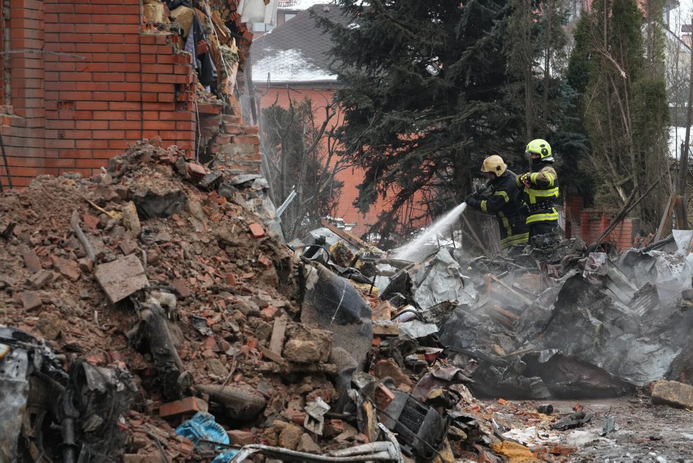 Útok ruskej armády na Kyjev 