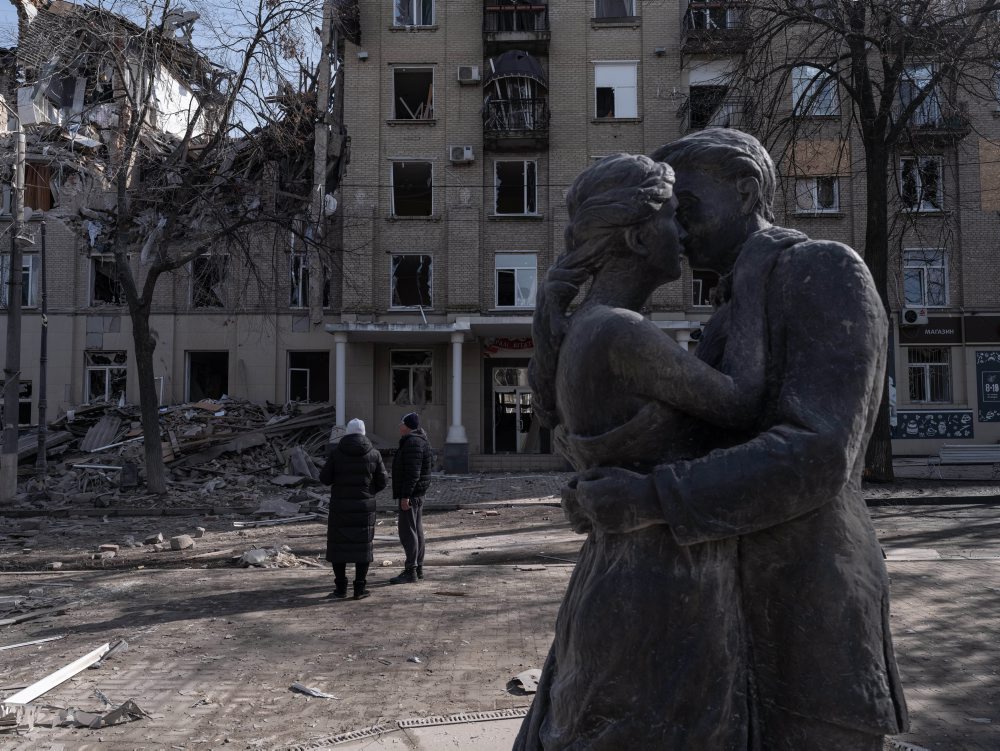 Útok ruskej armády na Ukrajine