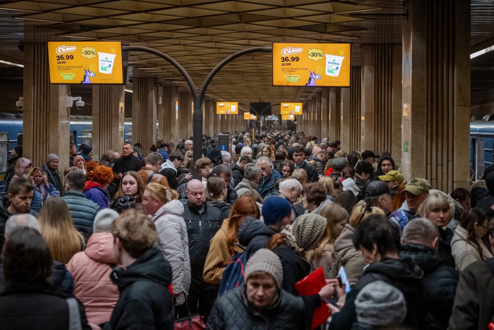Letecký útok urkjainskej armády na Kyjev