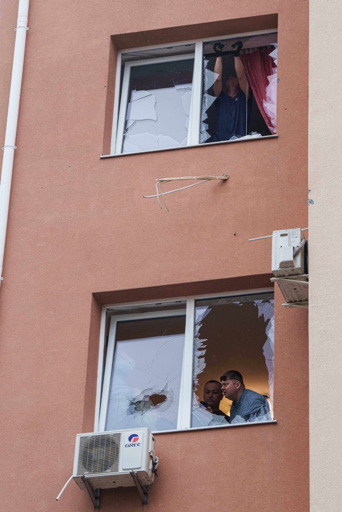 Ruský útok v Kyjevskej oblasti 