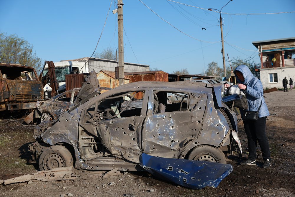 Útok ruskej armády na ukrajinské mesto Záporožie