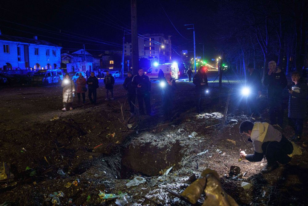 Ruský útok na Kyjev 