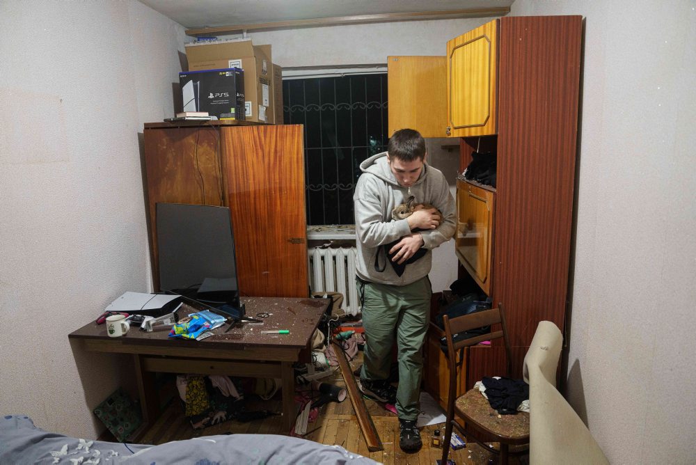 Ruský útok na Kyjev 