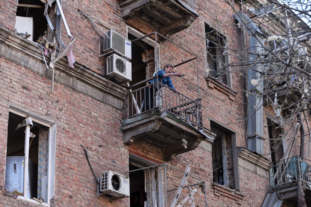 Ruský útok na mesto Dnipro si vyžiadal životy najmenej dvoch civilistov