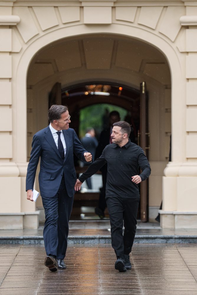 Rutte na Ukrajine 