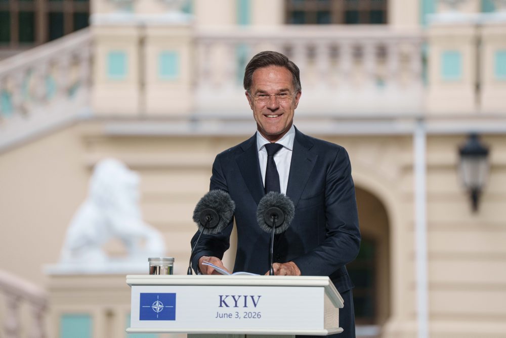 Rutte na Ukrajine 