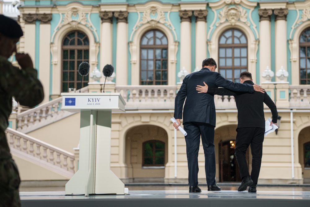Rutte na Ukrajine 