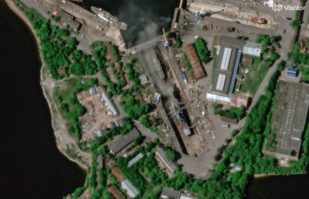 Ukrajinský útok na energetické a vojenské zariadenia v ruskom Petrohrade
