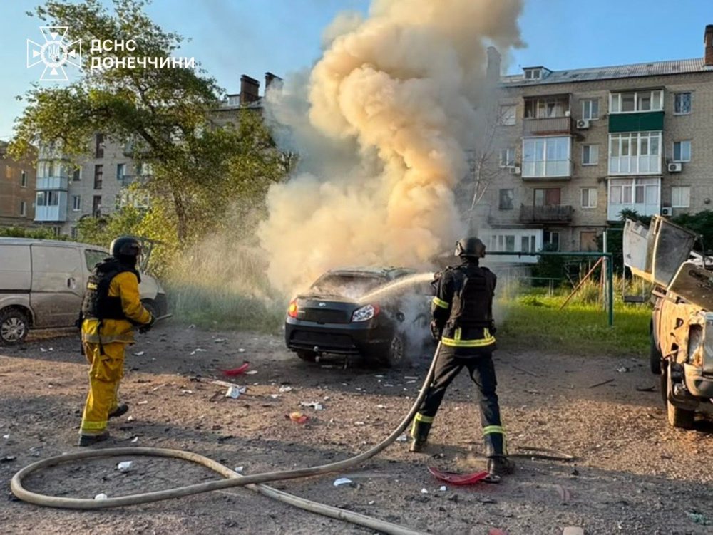 Ruské letecké útoky na Kramatorsk v Doneckej oblasti