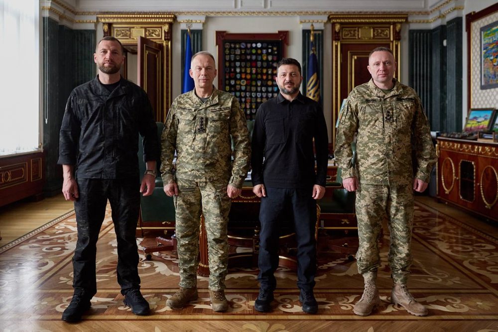 Zelenskyj odvolal Syrského, veliteľom ozbrojených síl sa stal Drapatyj
