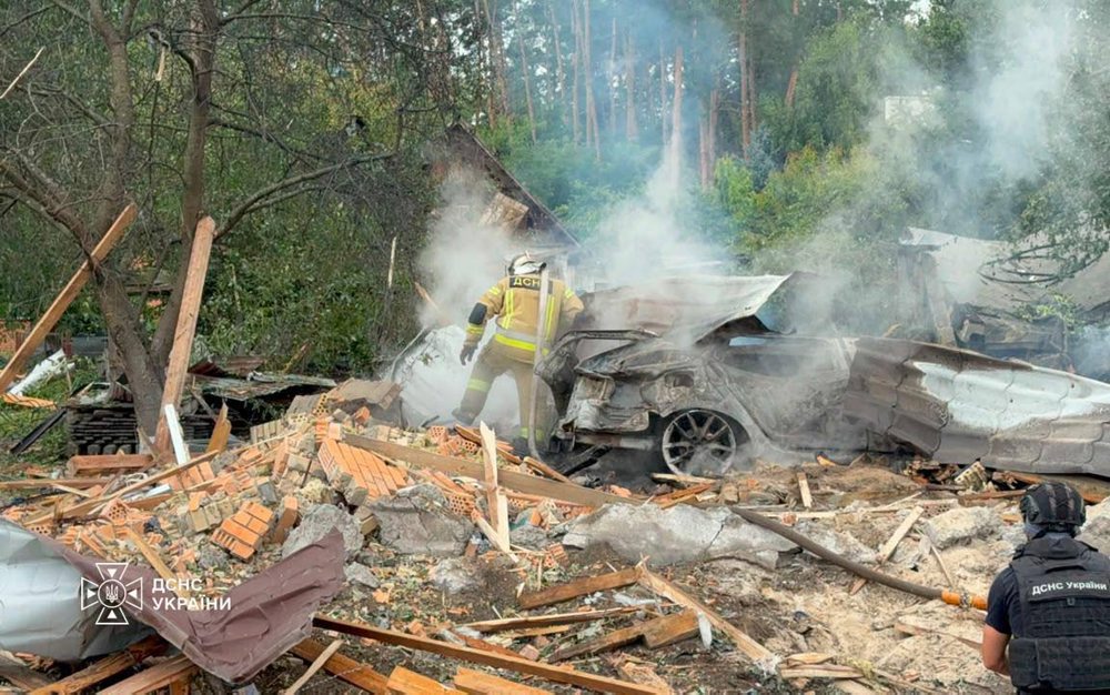Útok ruskej armády v Kyjevskej oblasti 