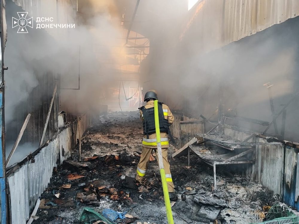 Ruské letecké útoky na Kramatorsk v Doneckej oblasti