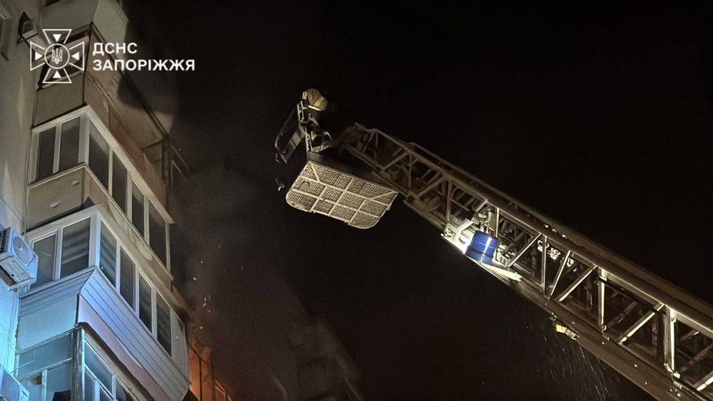 Útok Ruska v Záporožskej oblasti na Ukrajine