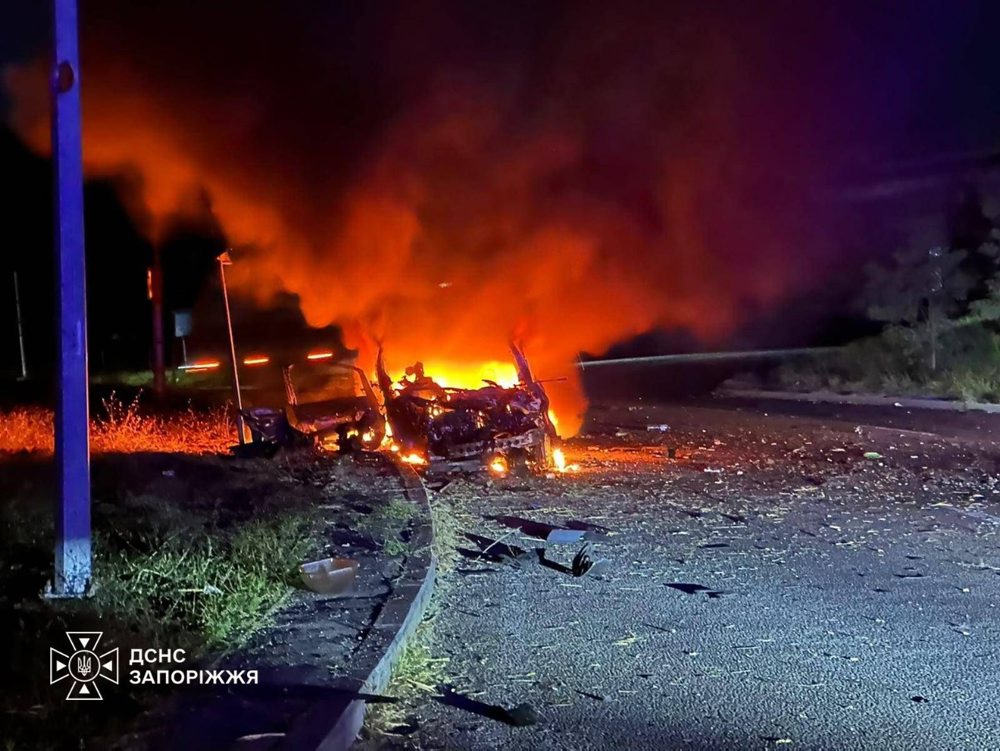 Útok Ruska v Záporožskej oblasti na Ukrajine