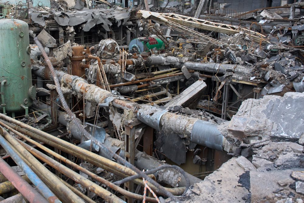 Ruský raketový útok poškodil tepelnú elektráreň v Kyjevskej oblasti 