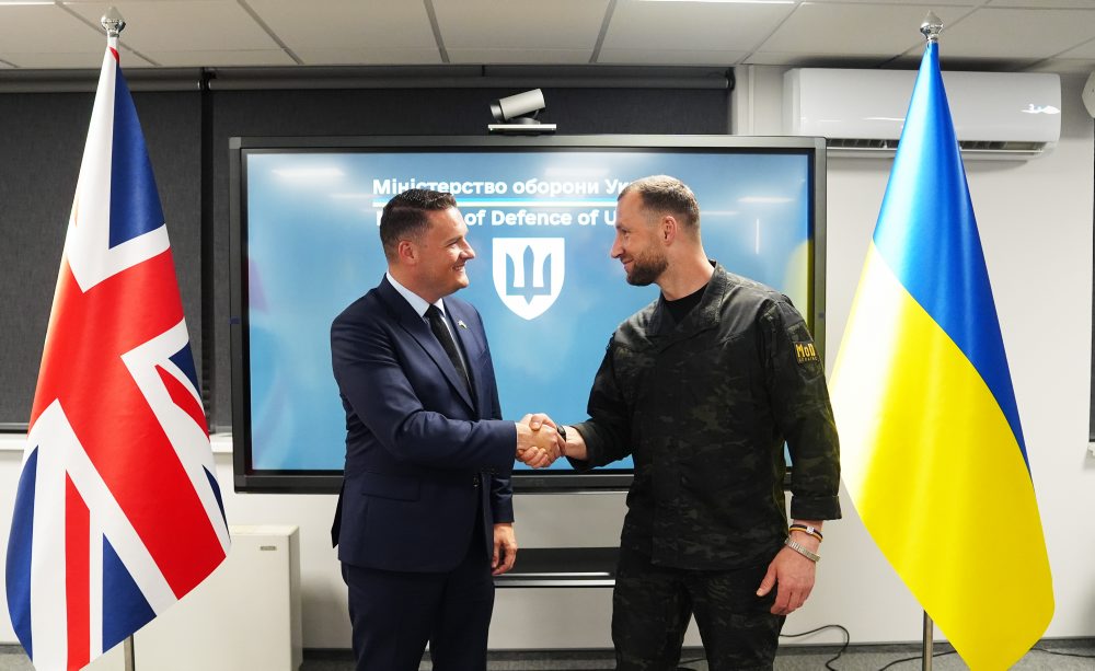 Wes Streeting na Ukrajine