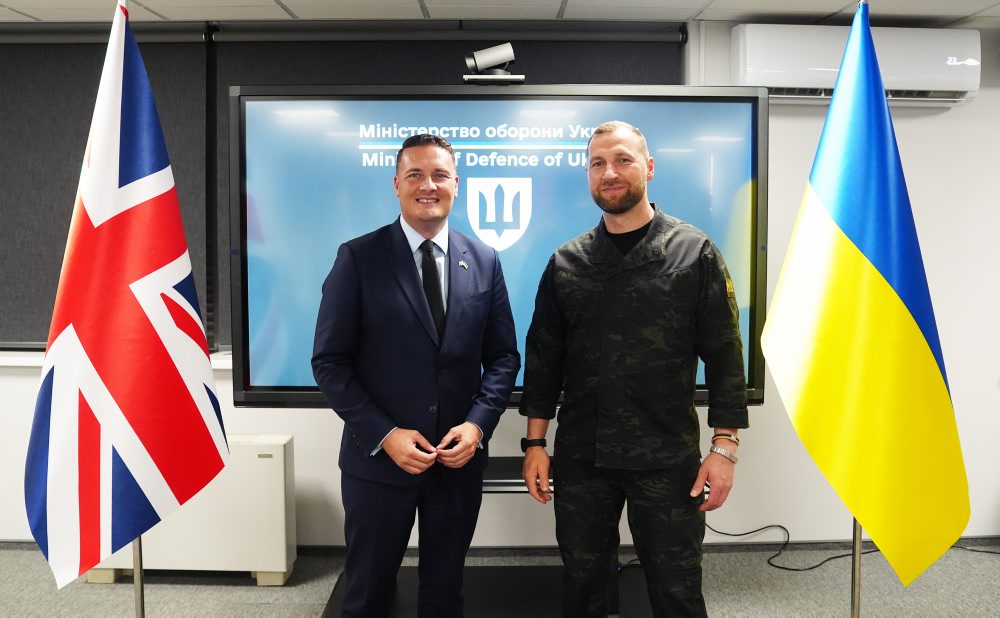 Wes Streeting na Ukrajine