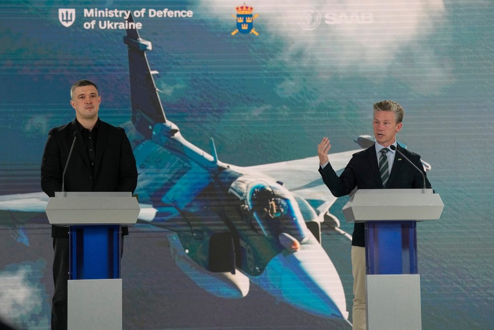 Stretnutie ministrov obrany Švédska a Ukrajiny  