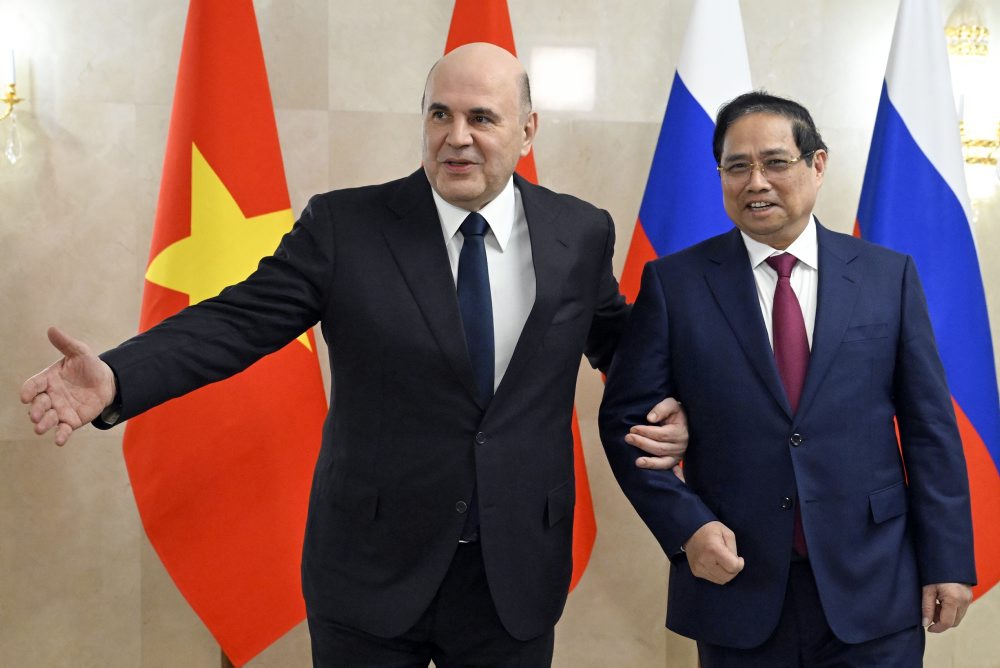 Vietnamský premiér Pham Minh Chính v Rusku 