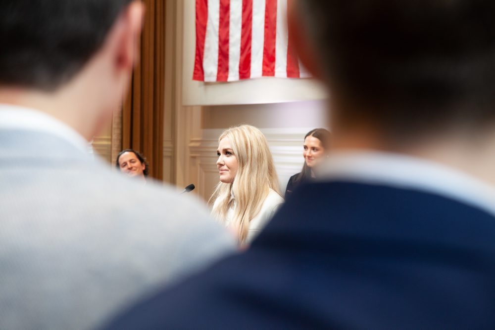 Trump vymenoval vdovu po Kirkovi do poradného výboru Akadémie vzdušných síl USA