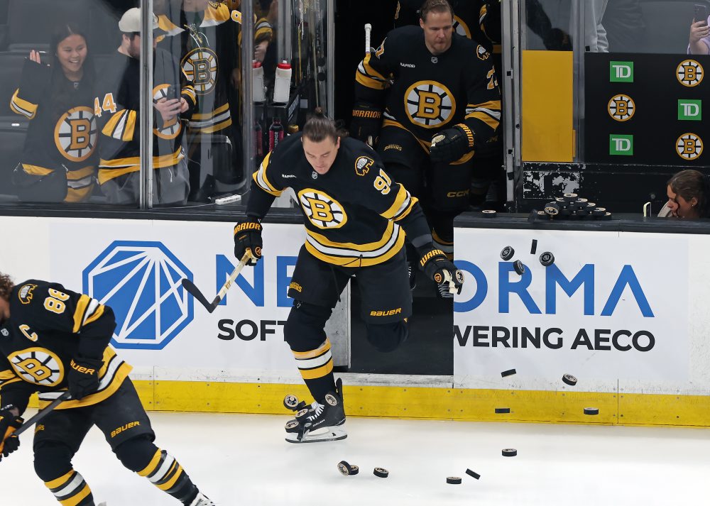 Zápas zámorskej NHL: Boston Bruins - San Jose Sharks 