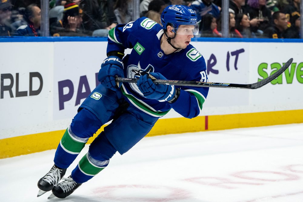 Rakúšana Rossiho zaradil Vancouver na listinu zranených hráčov