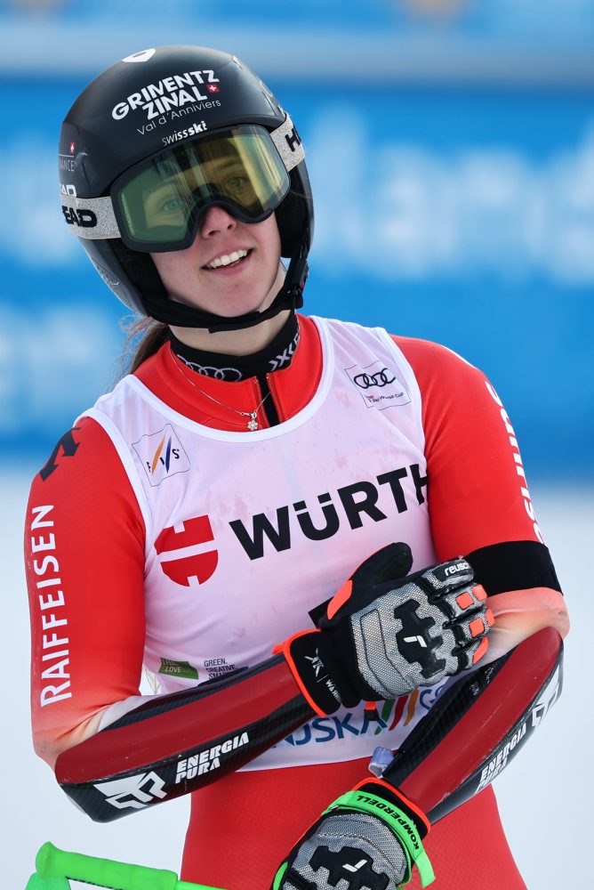 Švajčiarka Camille Rastová vyhrala v obrovskom slalome v Kranjskej Gore