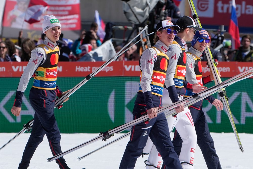 Rakúšania vyhrali tímovú súťaž v letoch v Planici