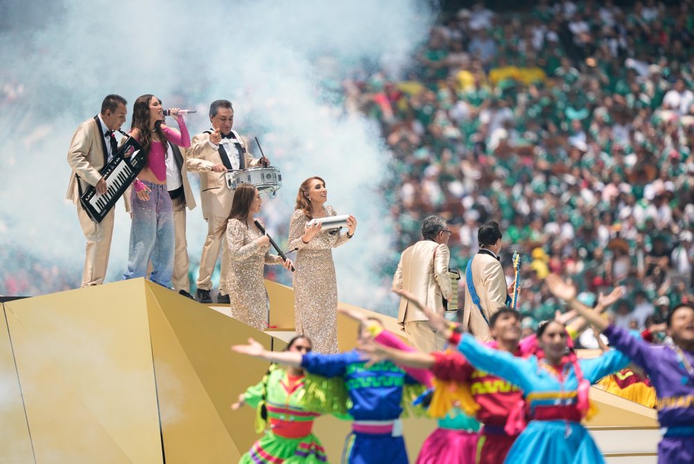 Slávnostný otvárací ceremoniál MS vo futbale v Mexiku