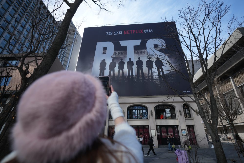 Prípravy pred koncertom skupiny BTS v Soule