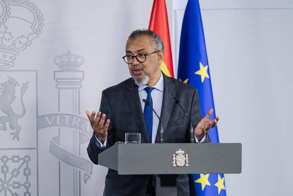 Stretnutie šéfa WHO a španielskeho premiéra 