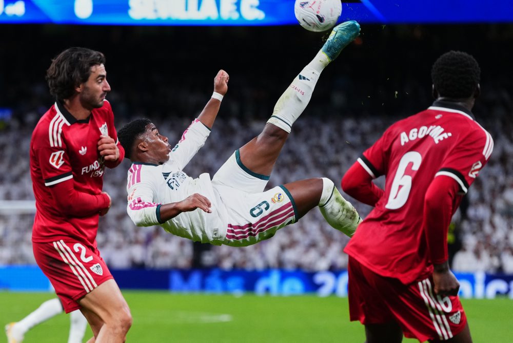 9. kolo La Ligy vo futbale: Real Madrid - Sevilla FC