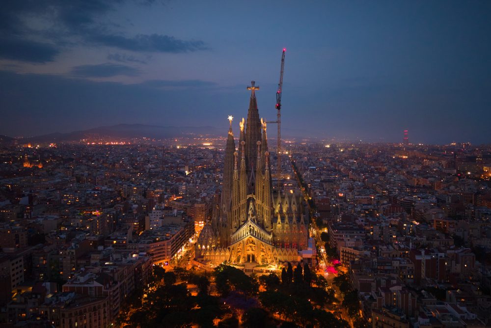 Bazilika Sagrada Família v Španielsku