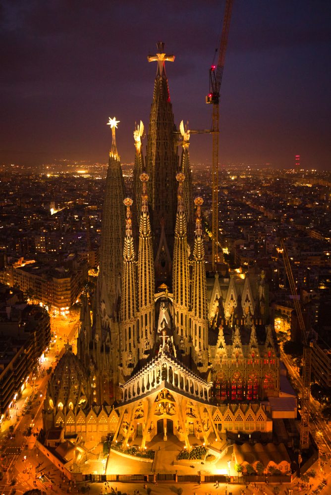 Bazilika Sagrada Família v Španielsku